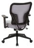 Picture of Pack Of 3, Steel Fabric Padded Seat and Back with Height Adjustable PU Padded Arms.