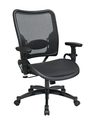 Picture of Pack Of 3, Deluxe Air Grid® Back and Seat Manager’s Chair with Adjustable Arms.