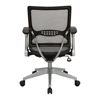 Picture of Pack Of 3, Light Air Grid® Back and Seat Manager’s Chair with Flip Arms.