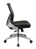 Picture of Pack Of 3, Light Air Grid® Back and Black Bonded Leather Seat Manager’s Chair with 2-to-1 Synchro Tilt, Flip Arms.