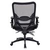 Picture of Pack Of 3, Dual Function Air Grid® Back and Leather Seat Manager’s Chair with Adjustable Arms.