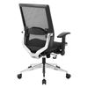 Picture of Pack Of 3, Black Matrix Seat and Back, Height Adjustable Flip Arms.