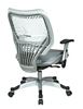 Picture of Pack Of 3, Self Adjusting Ice SpaceFlex® Back and Shadow Mesh Seat Manager’s Chair.
