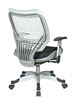 Picture of Pack Of 3, Self Adjusting Back and Raven Mesh Seat Manager’s Chair with Adjustable Arms.