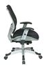 Picture of Pack Of 3, Self Adjusting Raven Back and Raven Mesh Seat Manager’s Chair.