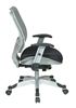 Picture of Pack Of 3, Self Adjusting Back and Raven Mesh Seat Manager’s Chair with Adjustable Arms.