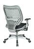 Picture of Pack Of 3, Self Adjusting Back and Raven Mesh Seat Manager’s Chair with Adjustable Arms.