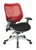 Picture of Pack Of 3, Self Adjusting Back and Raven Mesh Seat Manager’s Chair.