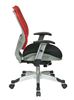 Picture of Pack Of 3, Self Adjusting Back and Raven Mesh Seat Manager’s Chair.