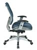 Picture of Pack Of 3, Self Adjusting Mesh Seat Manager’s Chair with Adjustable Arms.