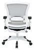 Picture of Pack Of 3, Manager’s Chair with Breathable Mesh Seat and  Back, Adjustable Padded Flip Arms.