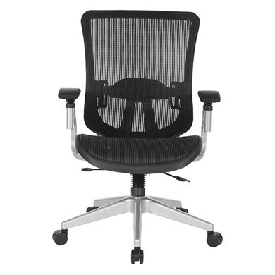 Picture of Pack Of 3, Vertical Mesh Seat and Back Chair with Height Adjustable Lumbar.