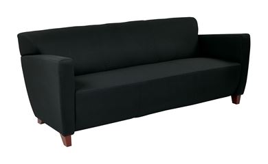 Picture of Pack Of 3, Sofa with Cherry Finish Legs.