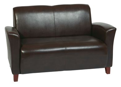 Picture of Pack Of 3, Bonded Leather Loveseat.