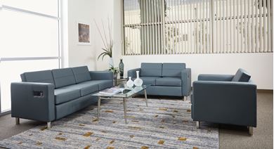 Picture of Reception Lounge Club Chair, Loveseat and 3-Seat Sofa
