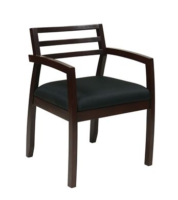 Picture of Pack Of 3, Guest Chair With Wood Back.