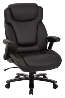 Picture of Pack Of 3, Deluxe High Back Bonded Leather Executive Chairs.