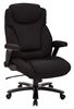 Picture of Pack Of 3, High Back Black Fabric Executive Chairs.