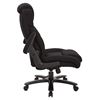 Picture of Pack Of 3, High Back Black Fabric Executive Chairs.