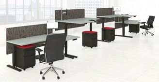Picture of Pack of 4, 72W Powered Height Adjustable Table