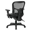 Picture of Pack Of 3, ProGrid® Mesh Back Manager’s Chairs with Leather and Mesh Seat.