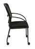 Picture of Pack Of 3, ProGrid® Mesh Back Visitor’s Chairs with Padded Fabric Seat.