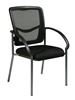 Picture of Pack Of 3, ProGrid® Mesh Back Visitor’s Chairs with Padded Fabric Seat.