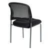 Picture of Pack Of 3, ProGrid® Mesh Back Visitor’s Chairs with Padded Fabric Seat.