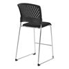 Picture of Pack Of 6, Tall Stacking Visitor’s Chairs with Ventilated Plastic Back.