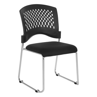 Picture of Pack Of 6, Stacking Chairs with Ventilated Plastic Back.