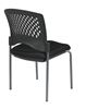 Picture of Pack Of 10, Ventilated Plastic Wrap Around Back Armless Visitor’s Chairs.