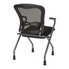 Picture of Pack Of 10, Deluxe ProGrid® Mesh Back Folding Chairs with Arms.