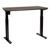 Picture of Pack Of 3, Sit/Stand Electric Height-Adjustable Desks 48”W x 24”D.