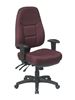 Picture of Pack Of 4, High Back Multi Function Ergonomic Chairs with Ratchet Back.