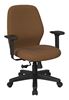 Picture of Pack Of 8,Mid Back 2-to-1 Synchro Tilt Ergonomic Chairs.