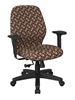 Picture of Pack Of 8,Mid Back 2-to-1 Synchro Tilt Ergonomic Chairs.