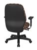 Picture of Pack Of 8,Mid Back 2-to-1 Synchro Tilt Ergonomic Chairs.