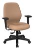 Picture of Pack Of 8,Mid Back 2-to-1 Synchro Tilt Ergonomic Chairs.