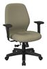 Picture of Pack Of 8,Mid Back 2-to-1 Synchro Tilt Ergonomic Chairs.