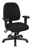 Picture of Pack Of 6, Multi Function Ergonomic Chairs with Ratchet Back.