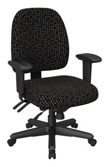 Picture of Pack Of 6, Multi Function Ergonomic Chairs with Ratchet Back.