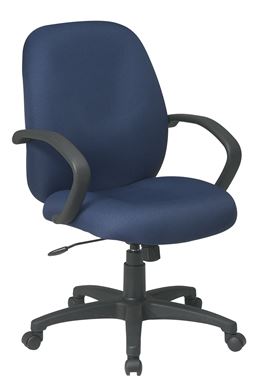 Picture of Pack Of 4, Executive Mid Back Manager’s Chairs with C style Arms.