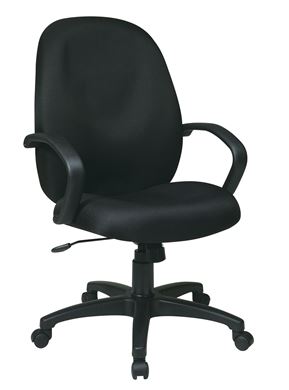 Picture of Pack Of 4, Executive High Back Manager’s Chairs with C style Arms.