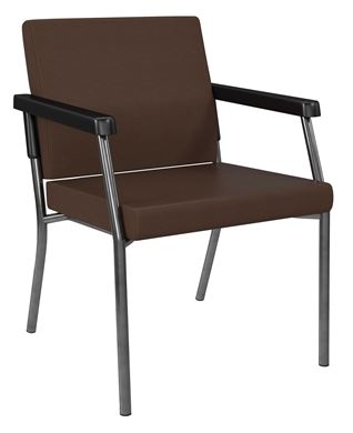 Picture of Pack Of 5, Large Occupant Chairs with soft PU Arms.