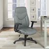 Picture of Pack Of 5,  Executive High Back Chairs with Height Adjustable Flip Arms.