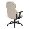 Picture of Pack Of 5, Executive High Back Chairs with Height Adjustable Flip Arms.