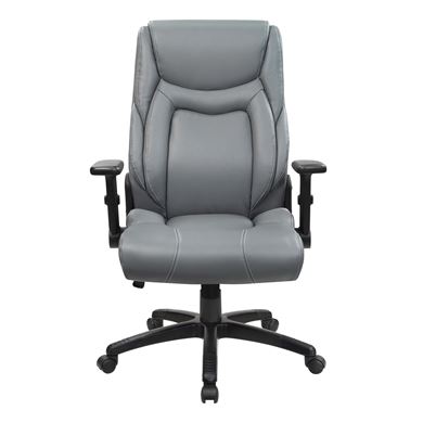 Picture of Pack Of 5, Executive High Back Chairs with Height Adjustable Flip Arms.