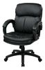 Picture of Pack Of 5, Mid Back Executive Chairs with Padded Arms.
