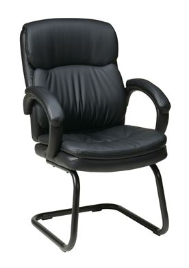 Picture of Pack Of 5, Visitor’s Chair with Padded Arms and Sled Base.