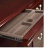 Picture of Traditional Veneer, Executive Desk, Kneespace Credenza Set with Lateral Storage